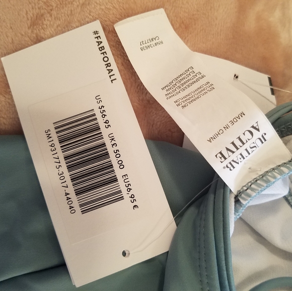 NWT JustFab Halter One-Piece, L - Picture 8 of 8